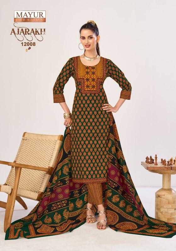 Mayur ajarakh vol 12 designer kurti wholesalers in delhi